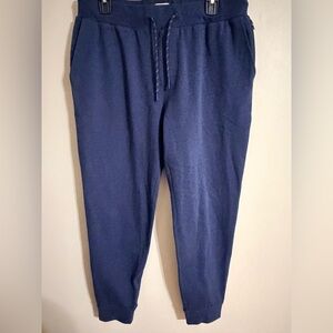 Faherty Men’s Navy Blue Jogger Sweatpants Size Large